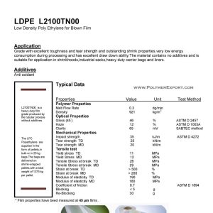 LDPE 2100TN00 - Image 2