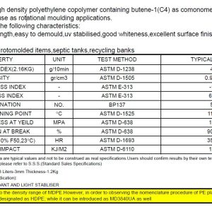 Rotational HDPE 3840UA - Image 2