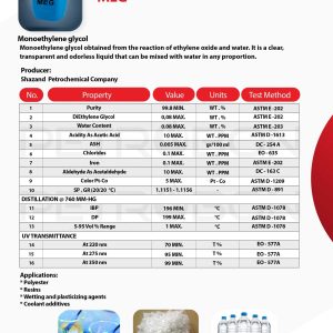 Monoethylene glycol (MEG) - Image 3